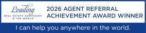 Miami Luxury Real Estate Agent Referral Achievement Award through Leading Real Estate Companies of the World